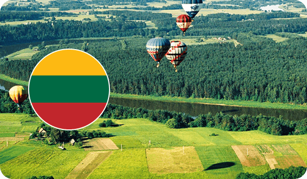 Литва воздушные шары